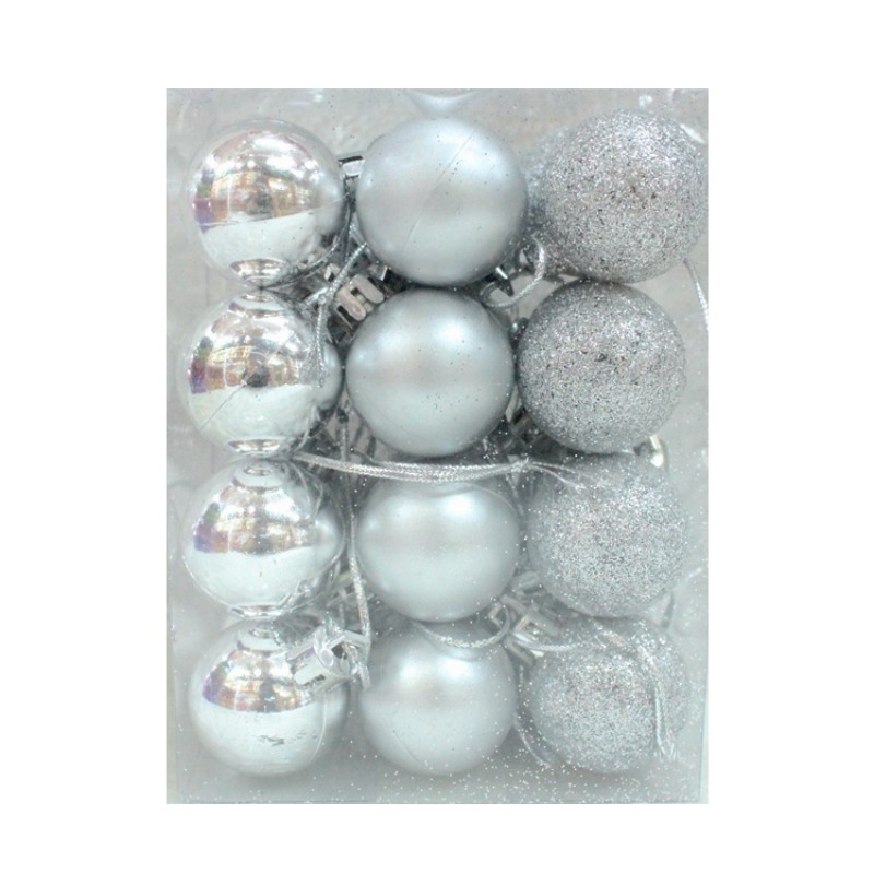 30/40/60/80MM Christmas Xmas Tree Ball Bauble Hanging Party Ornament Decor aua 